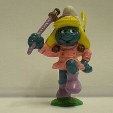 Vintage Smurf - Majorette With Purple Baton Rare (BCB)