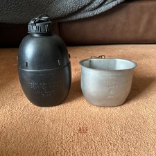 British Army Water Bottle and Cup Set