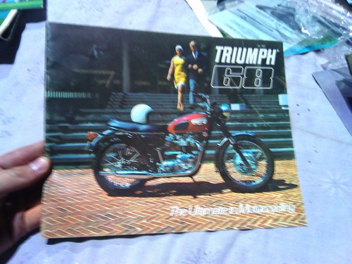 1968 triumph t120r tr6r tr6c - ,