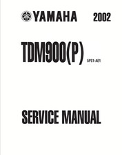 Yamaha TDM 900 2001 Service