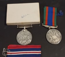 2 x WW2 Military Medals &