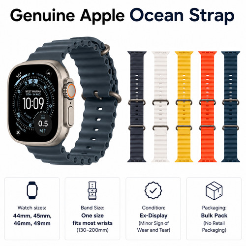 Genuine apple ocean band watch - genuine,
