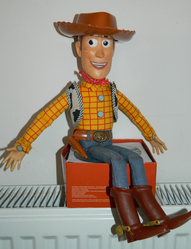 Woody toy story doll - story, talking