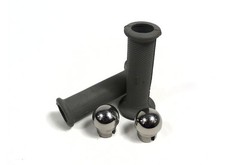 Lambretta handlebar grips grey