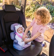 Pink & Grey Doll Car Seat –