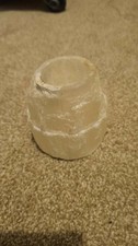 Selenite Crystal Candle Holder