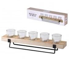 5PC Candle Display Tray Holder