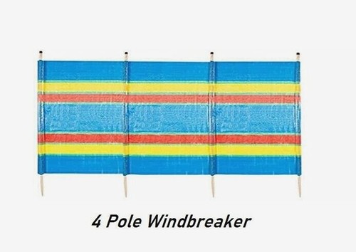 Pole windbreaker outdoor - 4-pole,