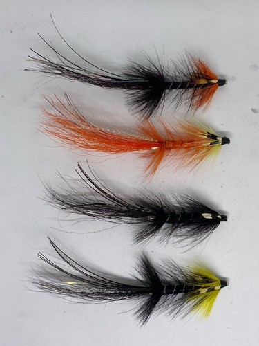 Salmon flies tube pot - flies,, belly