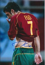 Luis Luís FIGO SIGNED Autograph Photo + Dealer COA Portugal Football Real Madrid