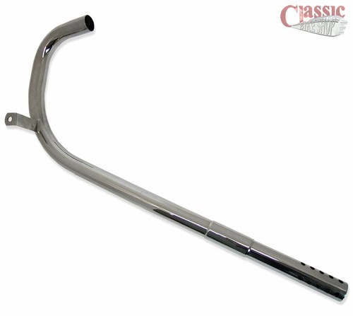 Bsa c10l exhaust pipe - exhaust, 1954-