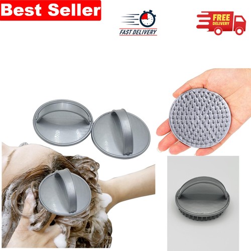 Gentle grey scalp massage - scalp,
