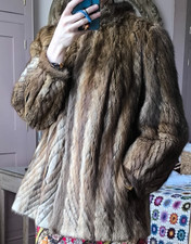 70s Vintage Real Finn Raccoon