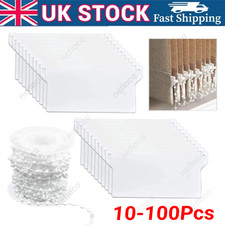 10-100 Vertical Blind Weights and 20m Chains Replacement Bottom Slat Spares 89mm