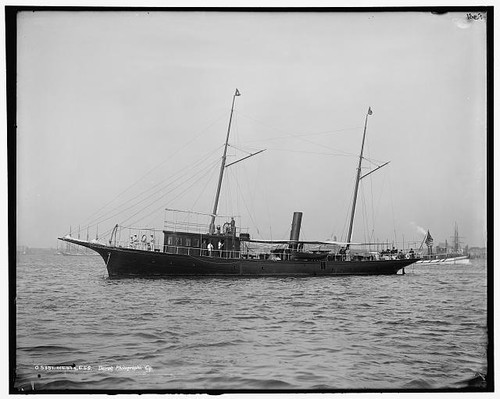Restless steam yacht - restless,