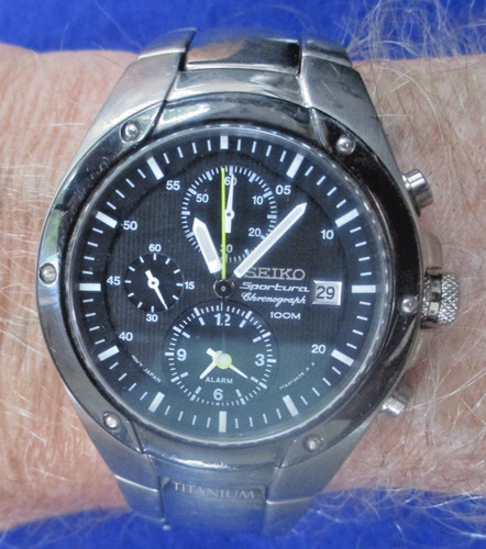 Seiko sportura titanium - seiko,
