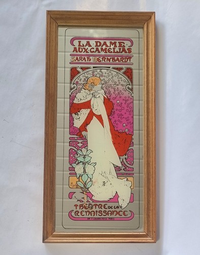 Vintage alphonse mucha mirror - alphonse,
