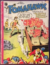Tomahawk #5. British Edition 1954. Golden Age issue 65 year old issue.