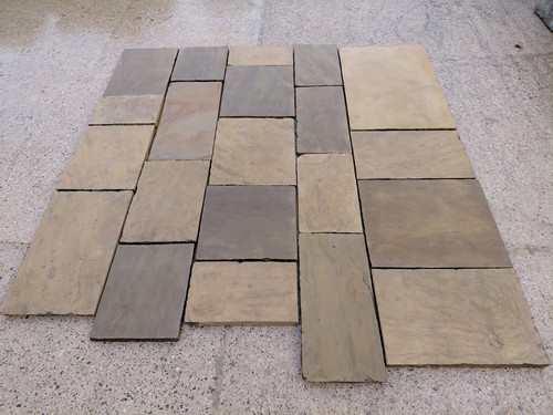 Coursed reclaimed hand - coursed,