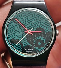 Swatch Women's Watch Vintage Velvet Underground LB108 1985 Analog Quartz 25 mm