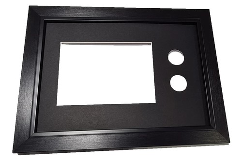 Photo coins display - coins, frame