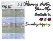 96 x STORM Pegs Heavy Duty