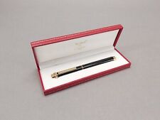 A "Les Must De" Cartier Vendome Trinity Black Laquer Fountain Pen.