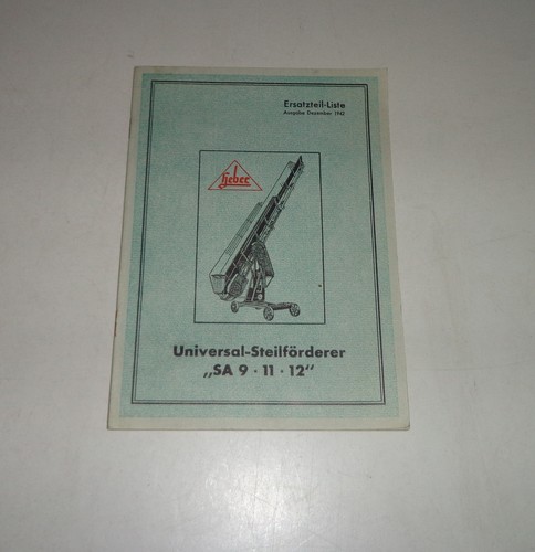 Operating instructions parts - operating,