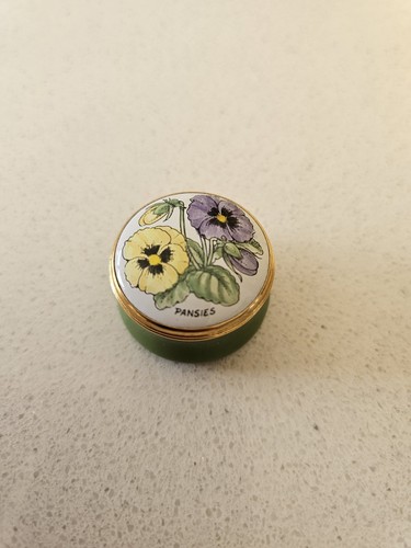 Crummles enamel pill - enamel, box