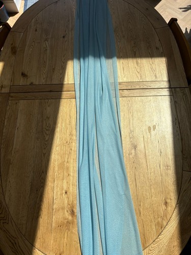 Sparkly pale blue table - 6,