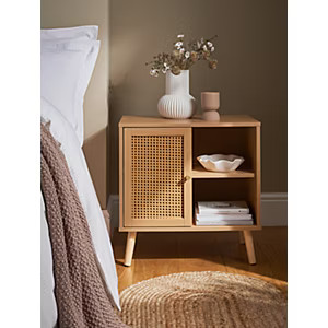 Natural wood faux - natural, rattan