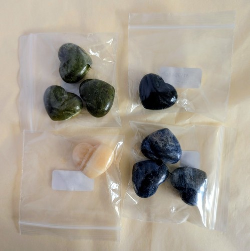 Mixed crystal hearts - crystal, bulk