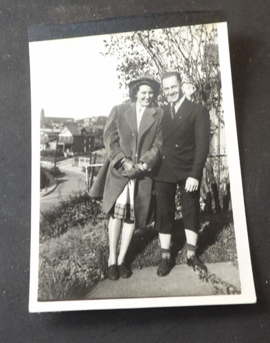 Vintage funny photo lean - vintage,