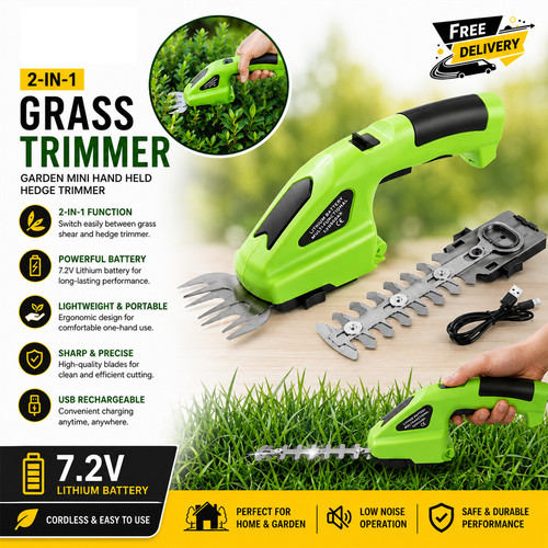 2in1 electric cordless - 7.2v,