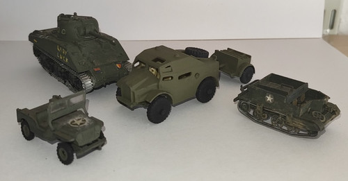 Wwii allied military vehicles - allied,