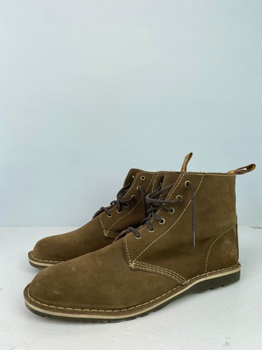 Martens brown plain leather - dr,