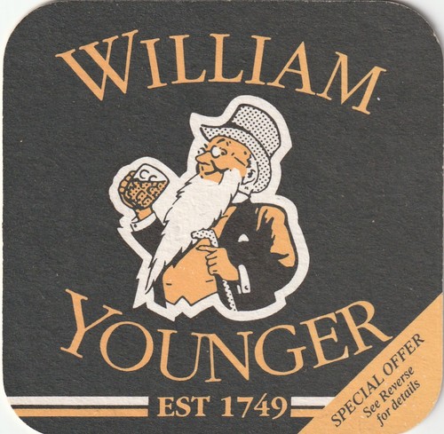 Beer mat younger - beer,