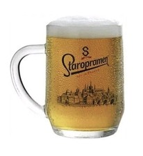 2 x Staropramen Glass Pint