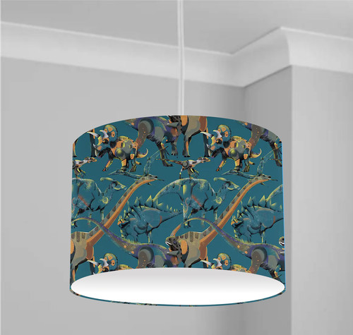 Dinosaurs ceiling drum - drum, light