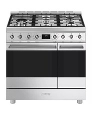 Smeg range cooker stainless - smeg,