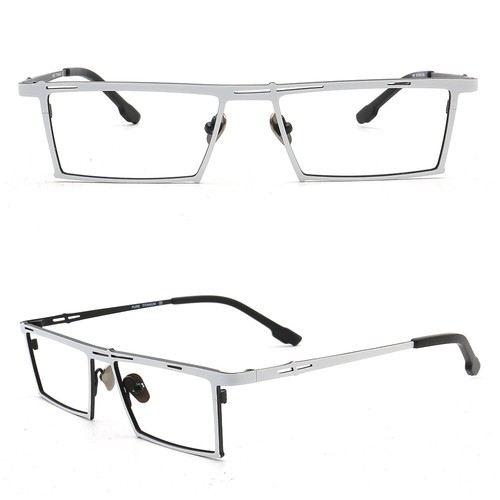 Titanium square mens business - mens,