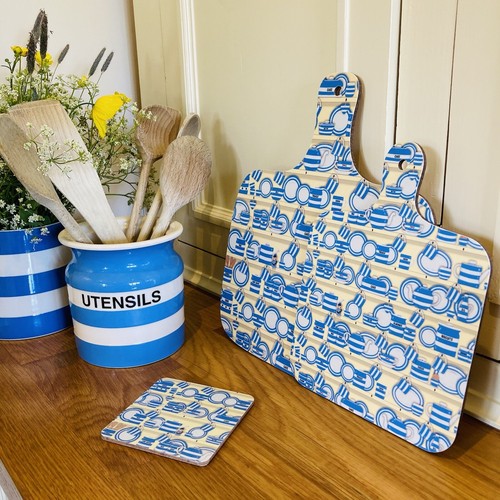 Cornishware inspired dresser - cornishware,