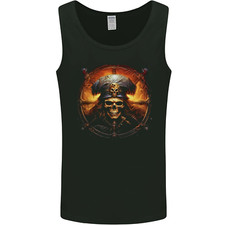 Pirate Skull 7 Mens Vest Tank
