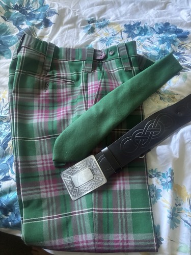 Men scottish tartan - men’s, trews