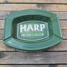 Vintage Harp Irish Lager Ashtray Ceramic - Castle Ceramics