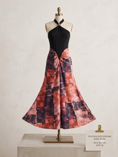 Vintage halterneck maxi - halterneck,