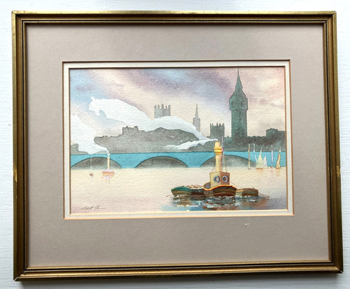 Original watercolour peter - original,