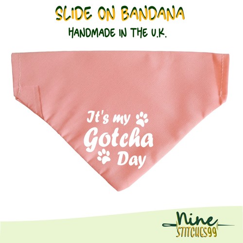 Dog bandana gotcha day - bandana, design