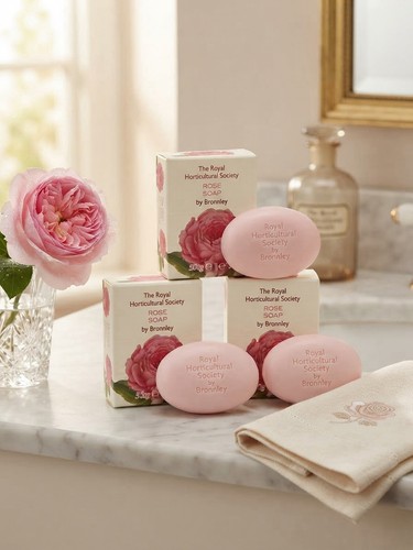 Bronnley rhs rose - bronnley, soap