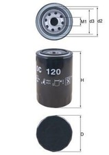 Oil Filter MAHLE Fits TOYOTA